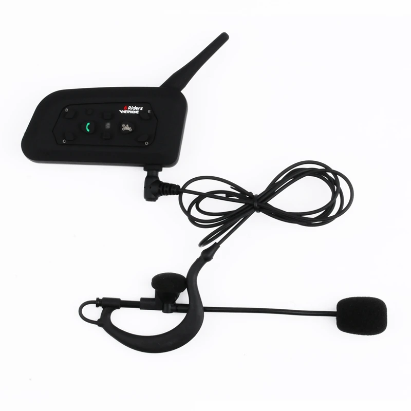 

VNETPHONE Football Referee Single Ear Earphones Bluetooth Headset 1200M Walkie-Talkie V6C