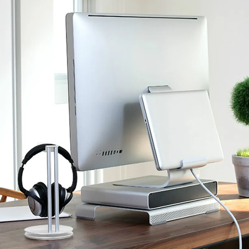 Headset Hanger Luxury Metal Headphone Holder Stand Headphone Desk Display Shelf Bracket for Bose Sony Universal Headphone Stand