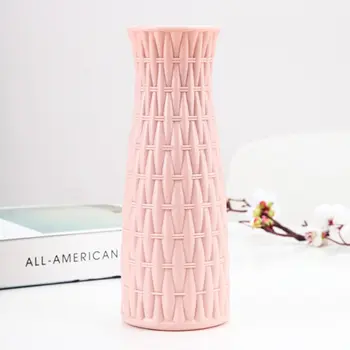 

Nordic Plastic Vase Imitation Ceramic Flower Pot Tabletop Arrangement Container