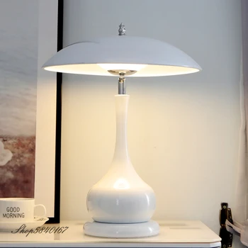 

Modern Table Lamps for Bedroom Beside Lamp Rotatable LED Remote Control Black Desk Light Living Room Art Decor Bed Lamp Table