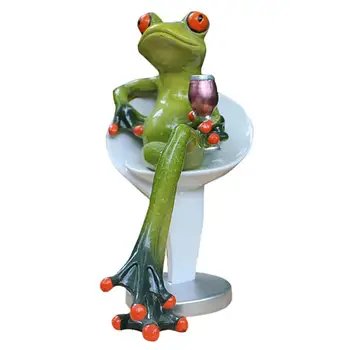 

Frogs Decor Desktop Decoration Resin Crafts Tabletop Adornment for Home Decoration
