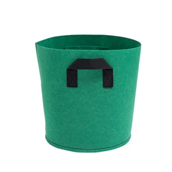 

5PCS Vegetable Potato Planting Bag Garden Handle Felt Fabric Plant Planting Planting Box