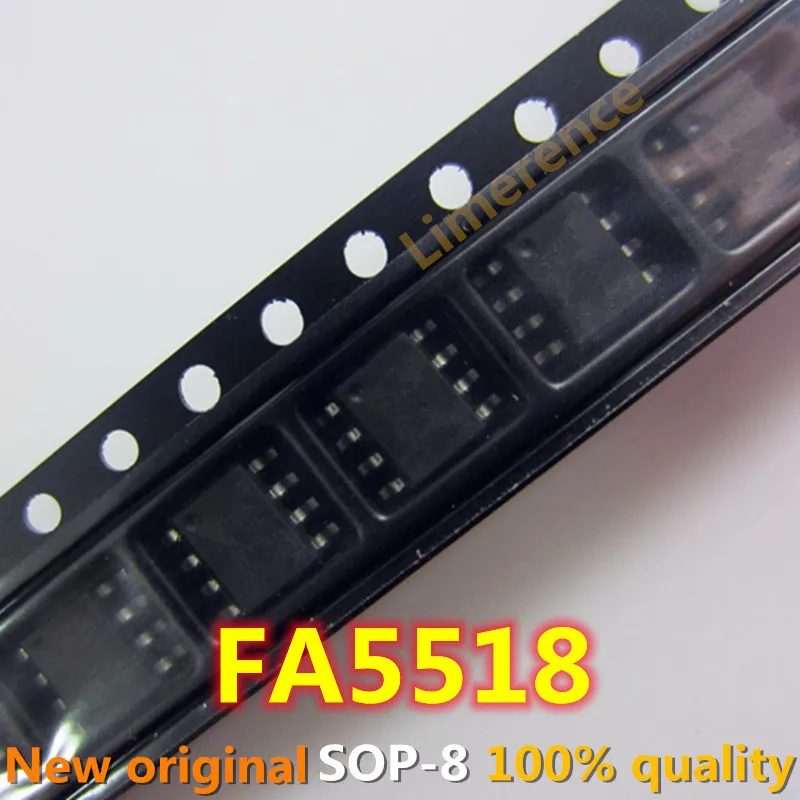 10 шт. 5518 FA5518 SOP-8 чип управления питанием с ЖК-дисплеем поддержка переработки