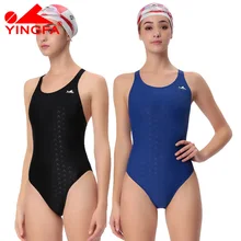 Yingfa VaporWick один кусок тренировочный конкурс водонепроницаемый одежда для плавания “мокрого” типа для мужчин и женщин купальники размера плюс купальные костюмы