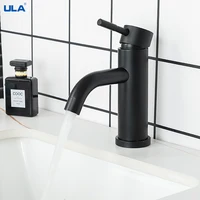 ULA Bathroom Basin Faucet Hot and Cold Water Mixer 6