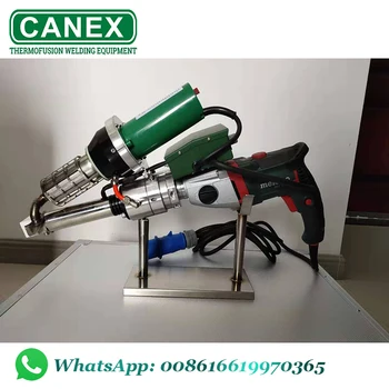 

PE/PP/PVC/PVDF Thermoplastic Material Extrusion Welding Device