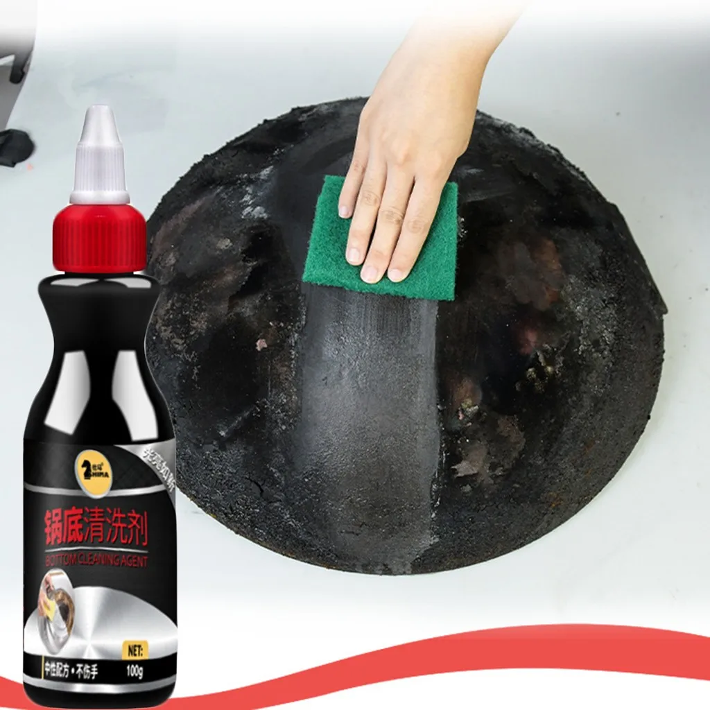 

Multifunctional Effervescent Pot Bottom Spray Cleaner Kitchen Heavy Decontamination Descaling Detergent Cleaning Particles S9