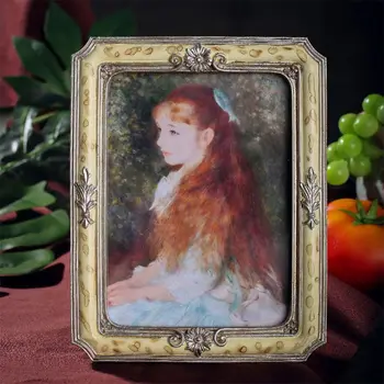 

6 Inch Europe Photo Frame Decorative Picture Frame on Table Home Decoration