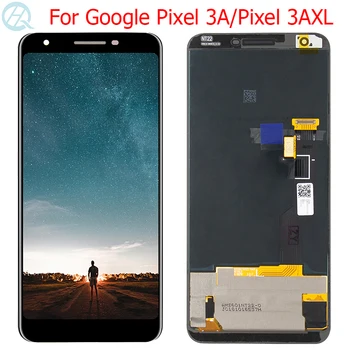 Перейти на Алиэкспресс и купить Сенсорный ЖК-экран, для Google Pixel 3A 3AXL 3A G020A 3A XL G020F