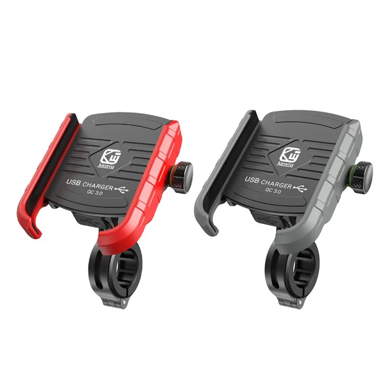 QC3.0 USB зарядное устройство Автомобильный мотоцикл телефон крепление Универсальный мобильный навигатор зарядка Телефон кронштейн Водонепроницаемый велосипед держатель телефона