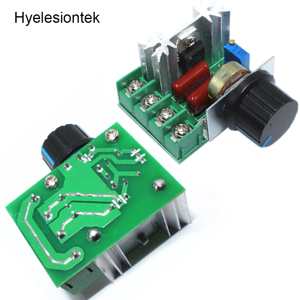 

Dimmers Electric LED Control Switch 220V 2000W Adjustable Speed Controller AC SCR Motor Voltage Regulator Temperature Thermostat