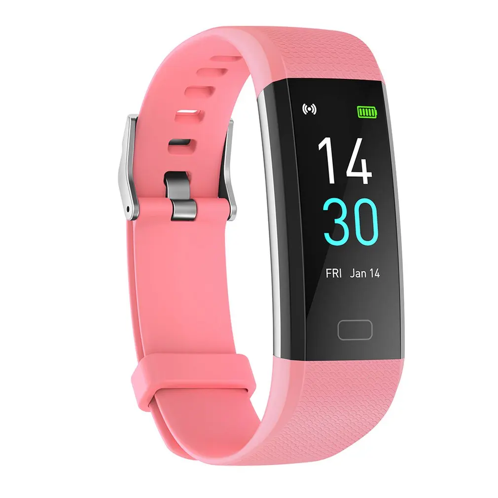 Горячая Распродажа Runmifit S5 Смарт-часы монитор здоровья розовые фитнес-трекер