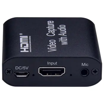 

Graphics Capture Card HDMI to USB2.0 placa de video Recorder Box for Live Streaming Video digital converter Support 4K 1080P