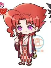 A Kujo Jotaro Kakyoin Noriaki акриловый брелок для ключей ограниченная Милая подвеска продуманный подарок Горячая N - Цвет: A