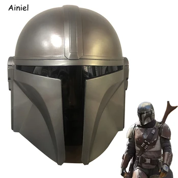 

The Mandalorian Helmet Hot Star Wars Hard PVC Mandalorian Mask Sith Trooper Kylo Ren Darth Vader Clone Trooper Cosplay Props