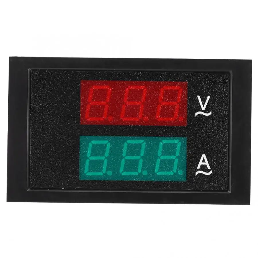 DL85-2042 двойной дисплей AC 80 V-300 V 0-100A вольтметр переменного тока амперметр