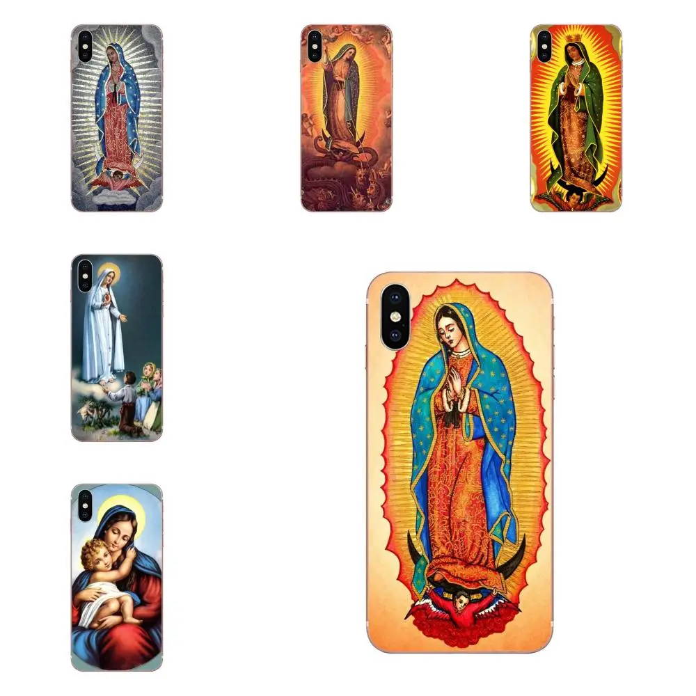 

For Xiaomi Redmi Note 2 3 3S 4 4A 4X 5 5A 6 6A Pro Plus Luxury Protector Phone Case Christian Mom Ever Virgin Mary Baby Jesus