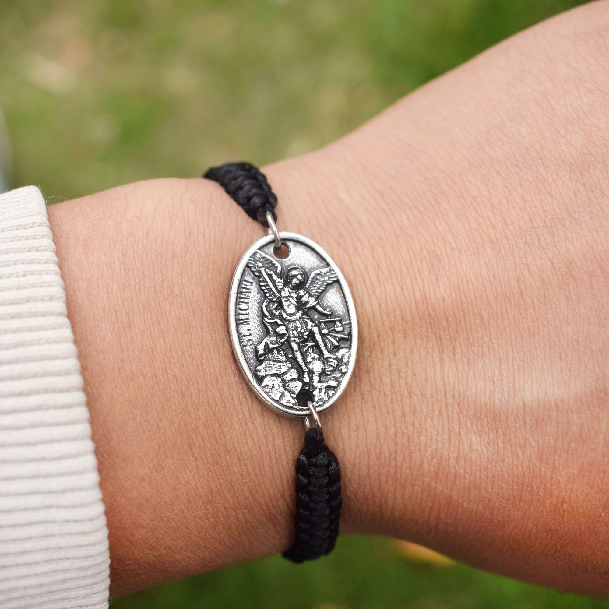 Pulsera Vintage de San Valentín para hombre y brazalete ovalado de doble cara, joyería de San Valentín|Brazaletes de cadena y enlaces| - AliExpress