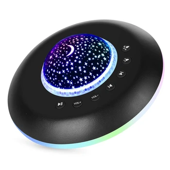 

Sound Machine Baby with Night Light, Baby White Noise Machine 28 Non-Looping Soothing Nature Sounds/White Noise Maker