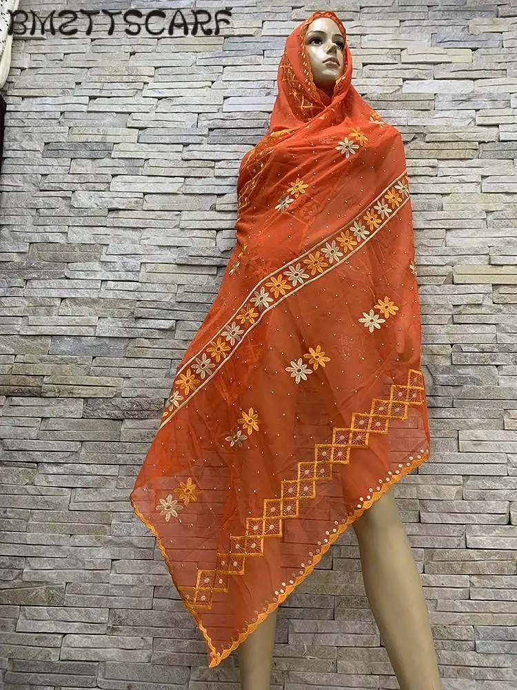 

Real Shot ! African Women Chiffon Scarfs Vocation Style Soft Scarf for Shawls Wraps BM833