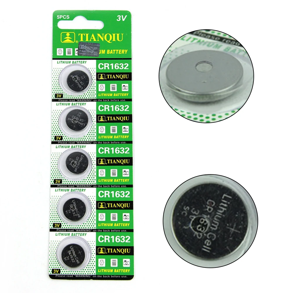 

New Hot Sales CR1632 Button Cell 3V Remote Car Controller Lithium Battery for Calculators Camera Watches