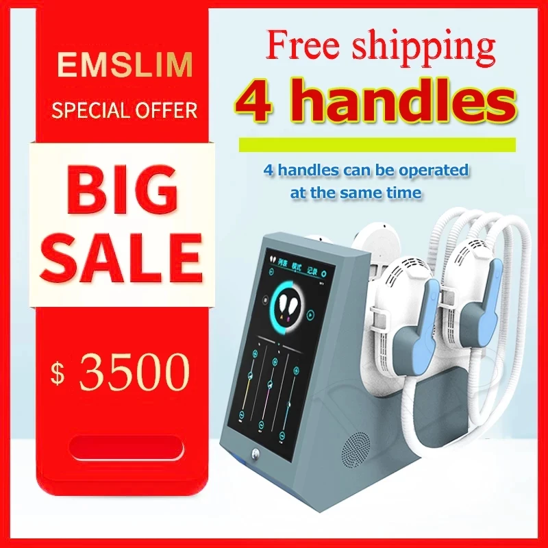 HIEMT EMSlim электромагнитное тело Emslim для похудения стимуляция мышц удаление жира