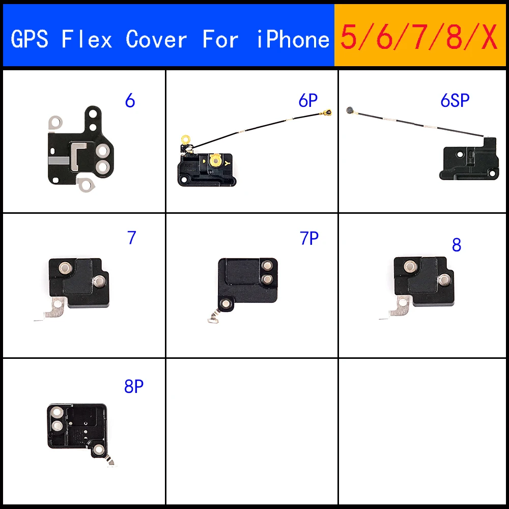 Gps гибкий чехол для iPhone 5 6 7 8 Plus X gps антенна сигнала гибкий кабель запасные части