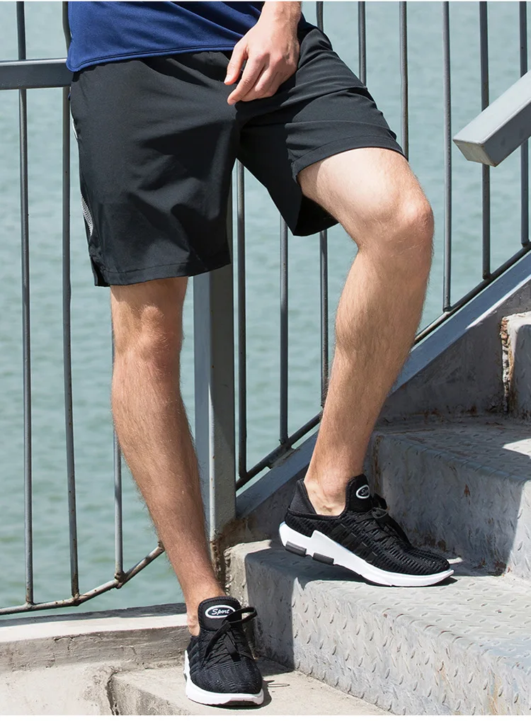 Vansydical мужские повседневные брюки дышащие удобные спортивные шорты для бега shi s. y guang быстросохнущие мужские шорты