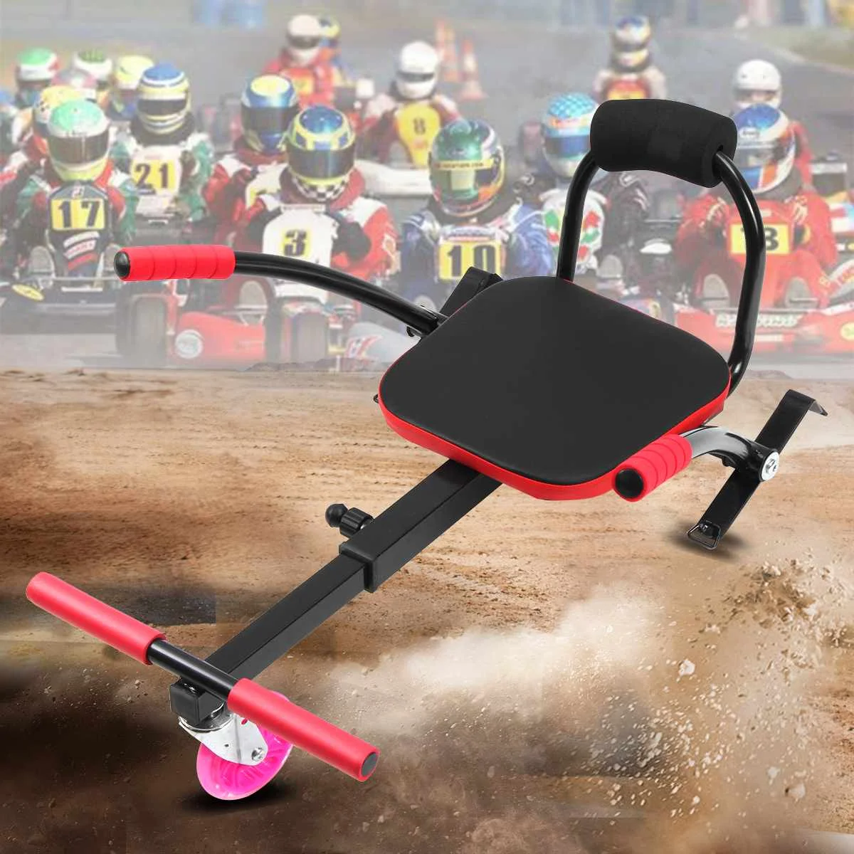 Детская игрушка, регулируемый держатель для сиденья Kart, набор для 6,5 ''8'' 10 '', двухколесный балансировочный скутер, Электрический скутер, гоночный балансировочный автомобиль, Модернизированный