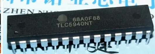 

Free shipping 2 pcs TLC5940NT TLC5940 DIP28