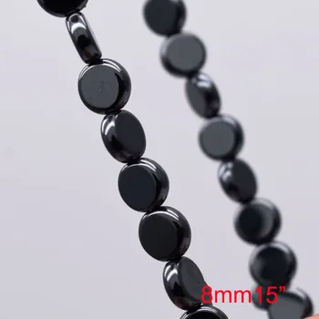 

Metal Color Hematite Natural Stone Bedas for Jewelry Making Loose Spacer Round Beads Diy Necklace Bracelet