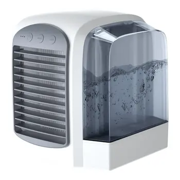 

Small Water-cooled Air Conditioner Mini Air Cooler European Style Household Air-conditioning Fan USB Desktop Cooler