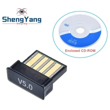 Usb adaptadores bluetooth bt 5.0 usb sem fio adaptador de computador receptor áudio transmissor dongles portátil fone de ouvido ble mini remetente