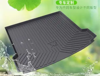 

For BMW X6 G06 F16 F86 E71 X5 E70 F15 F85 G05 X4 F26 G02 X3 F25 G01 X1 F20 Rear Trunk Cargo Mat Floor Protector foot pad mats