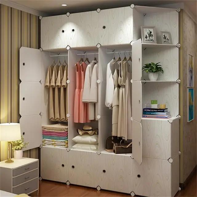 Wardrobe Credenza Storage Cabinet 2