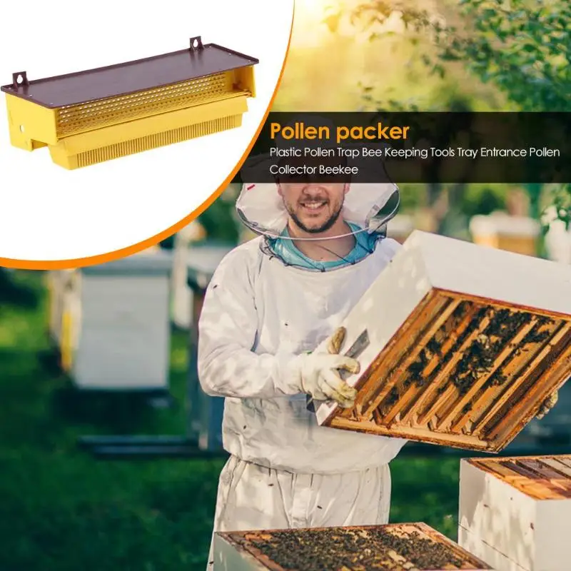 Ловушка для пыльцы пчеловодческий поднос для работы изысканный пчелиный улей вход для пчеловодства инструменты для домашнего сада
