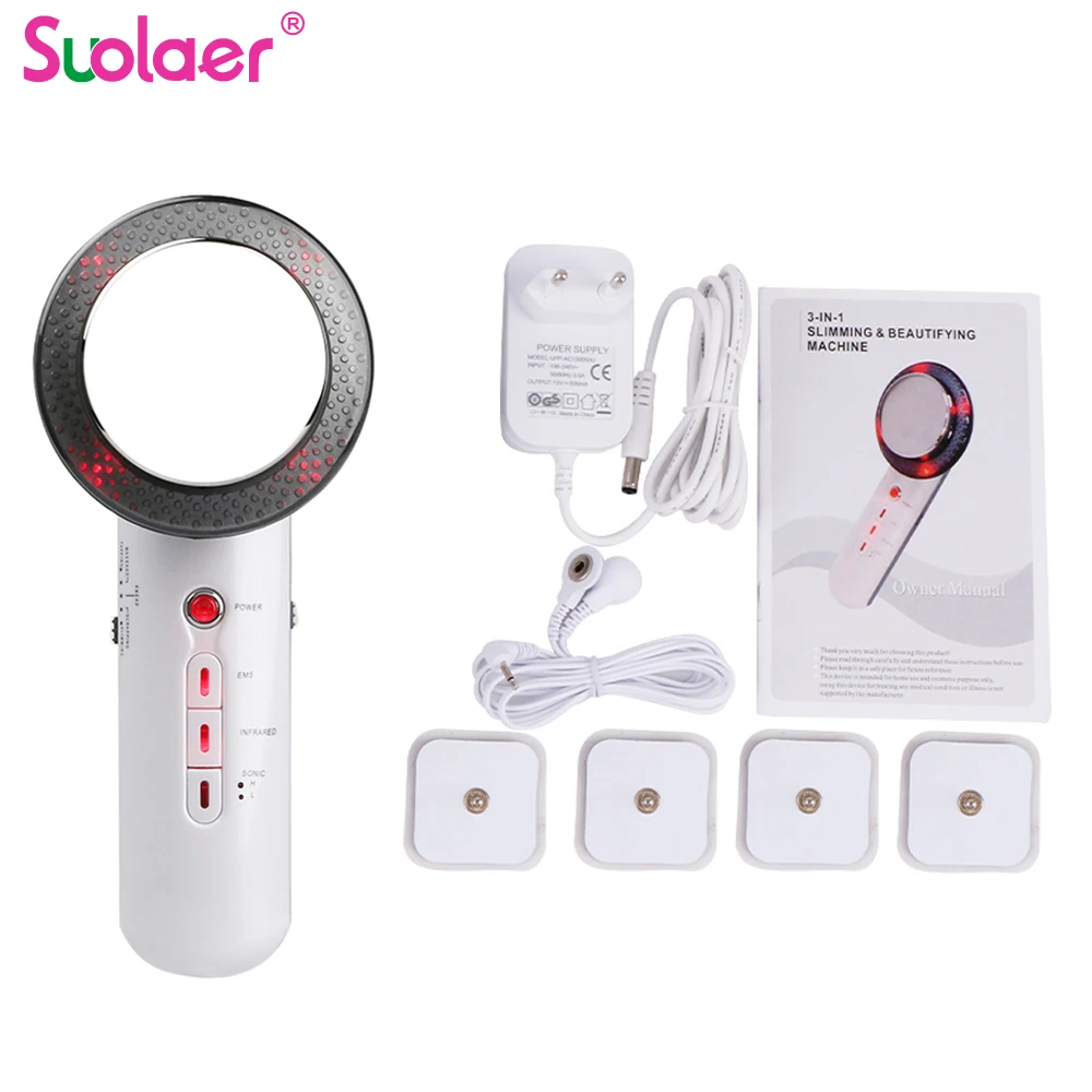 Lowered Slimming-Machine Fat-Burner Weight-Loss Body-Massager Face-Reduction Ultrasonic Anti-Cellulite Lnwy3jX6150