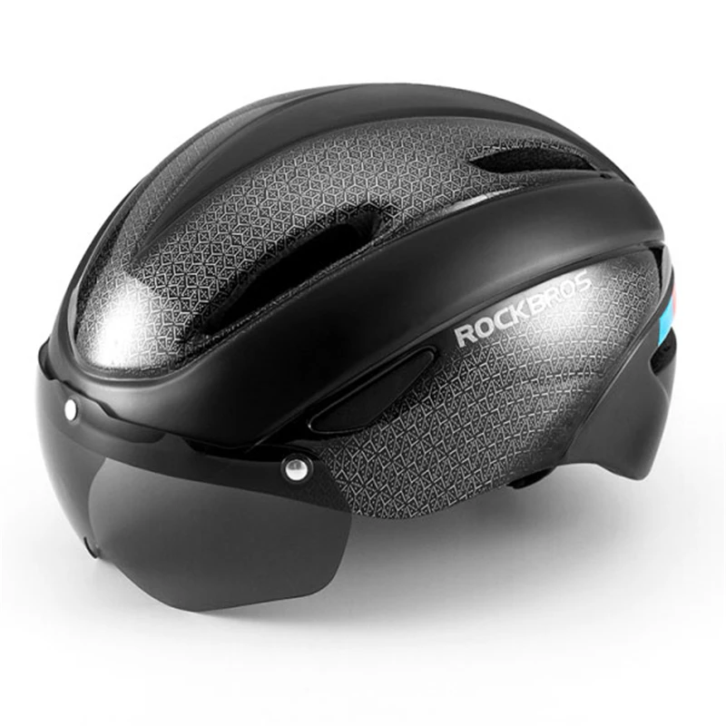 

Bicycle Helmet Men EPS Integrally-molded Breathable Cycling Helmet Men Women Goggles Lens Aero MTB Road Bike Helmet PM026