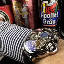 A09306 мужские часы Топ бренд подиум роскошный европейский дизайн автоматические механические часы