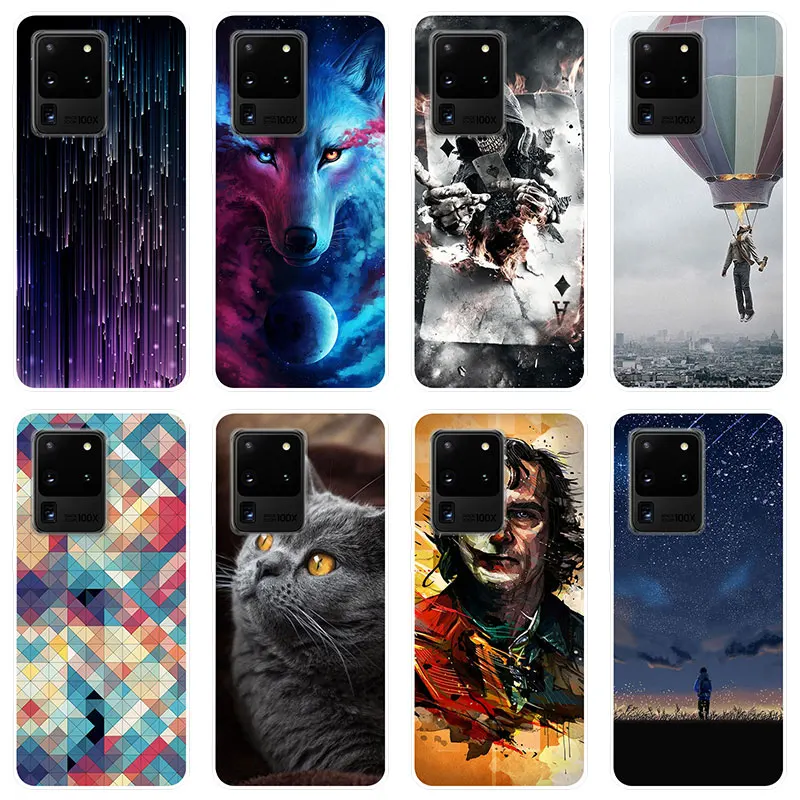 Мультяшный чехол для Samsung Galaxy S20 мягкий силиконовый чехол-накладка телефона GalaxyS20