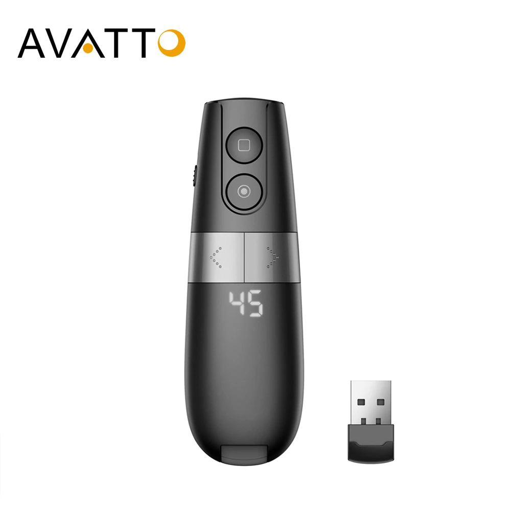 Avatto Spotlight/magnifier/digital Presentation Pointer,ppt Powerpointer  Wireless Presenter Remote Clicker Pen For Teacher - Remote Control -  AliExpress