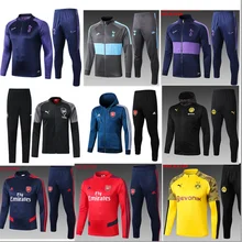 19/20 Тоттенхэм комплект тренировочная куртка пальто Arsenal футбольная Джерси LACAZETTE OZIL dartmund Arsenal куртка для взрослых Джерси