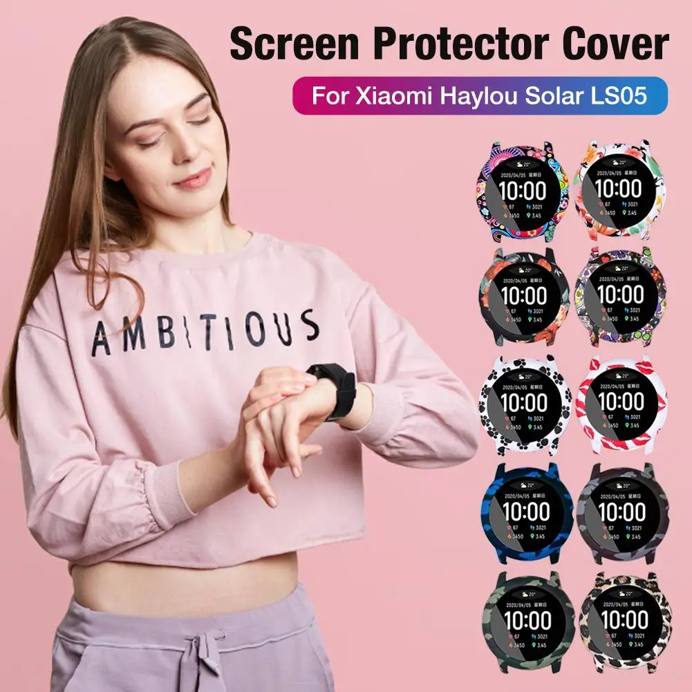 Frontier Case for Xiaomi Haylou Solar LS05 Silicone Protect Cover Protective shell Watch Accessories