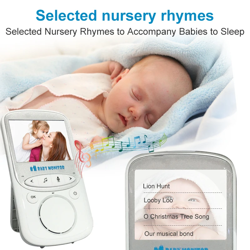 

color 720 electronic baby monitor wireless audio camera elektroniczna video vigilabebes connectee wifi videos surveillance