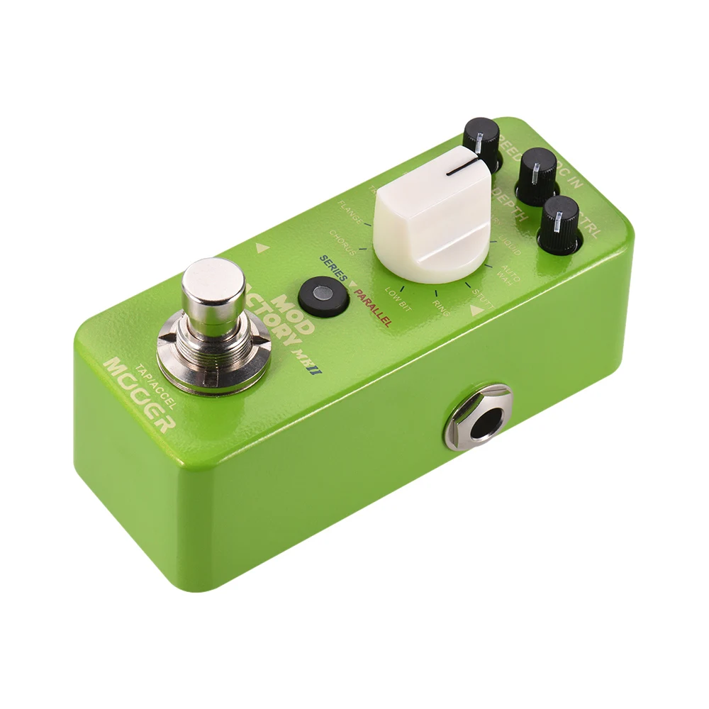  New MOOER MME2 Mod Factory MKII Multi Modulation Effect Pedal 11 Modulation Effects Tap Accel Tempo