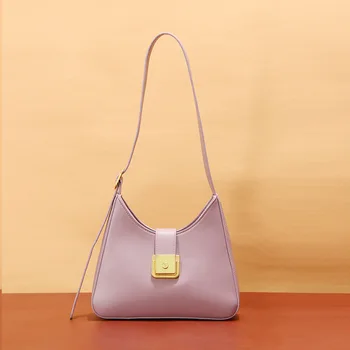 

Luxury Leather Handbags Women Baguette-Bag High Quality Shoulder Bag Commuter Underarm Bags For Women 2020 Bolsa de hombro