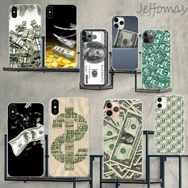 Дизайнерский чехол для телефона us Big Money на 100 долларов iphone 12 5 5s 5c se 6 6s 7 8 plus x xs xr 11 pro
