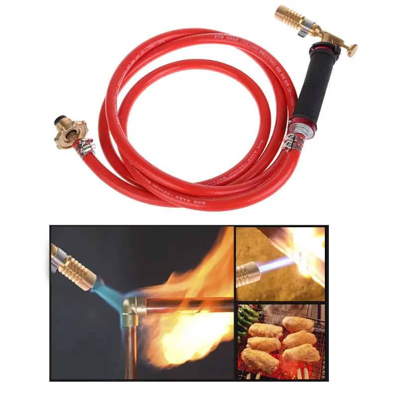 

New 2.5M Welding Gas Torch Copper Explosion Proof Hose Ignition Liquefaction Tool