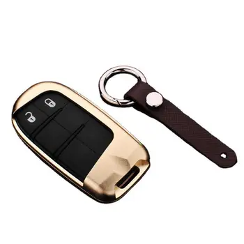 

Key Case for Jeep Free Man Key Case Grand Cherokee Guide Shell Buckle Auto Key Shell