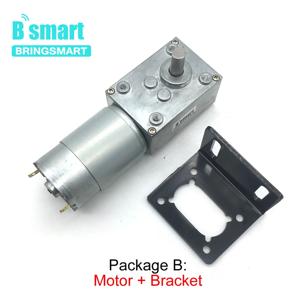 Bringsmart 6 в червячный мотор редуктор A58SW 555 12В с высоким крутящим моментом